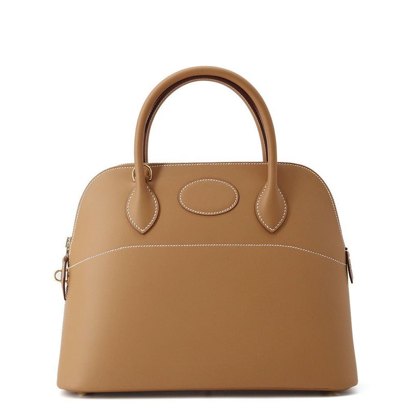 エルメス ハンドバッグ ボリード31 ゴールド/ゴールド金具 ヴォーシャモニー □G刻印 ２wayショルダー