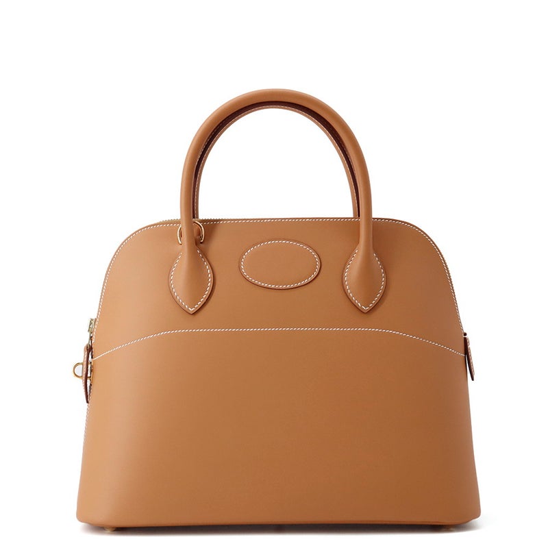 エルメス ハンドバッグ ボリード31 ゴールド/ゴールド金具 ヴォーシャモニー □G刻印 ２wayショルダー