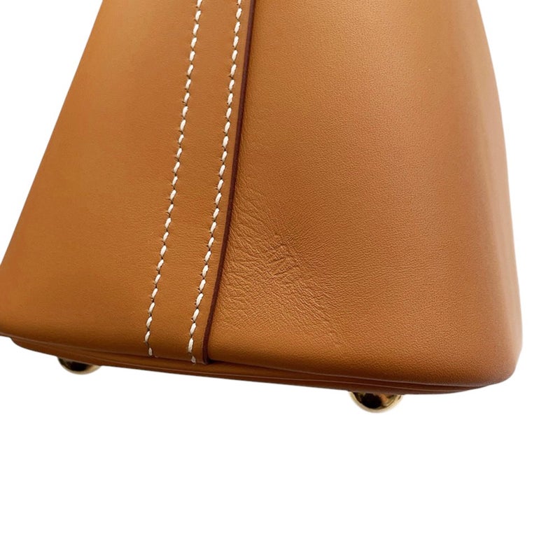 エルメス ハンドバッグ ボリード31 ゴールド/ゴールド金具 ヴォーシャモニー □G刻印 ２wayショルダー