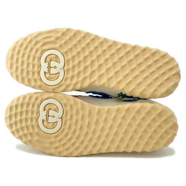 グッチ スニーカー マック80 ハティ スチュアート コラボ キャンバス/ラバー インターロッキングG メンズサイズ8 GUCCI 靴