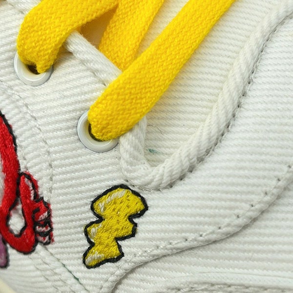 グッチ スニーカー マック80 ハティ スチュアート コラボ キャンバス/ラバー インターロッキングG メンズサイズ8 GUCCI 靴