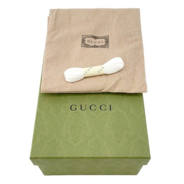 グッチ スニーカー マック80 ハティ スチュアート コラボ キャンバス/ラバー インターロッキングG メンズサイズ8 GUCCI 靴