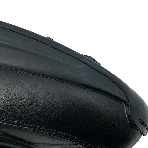 グッチ スニーカー ライトン カウハイドレザー インターロッキングG メンズサイズ9 1/2 GUCCI 靴 黒 2023FW