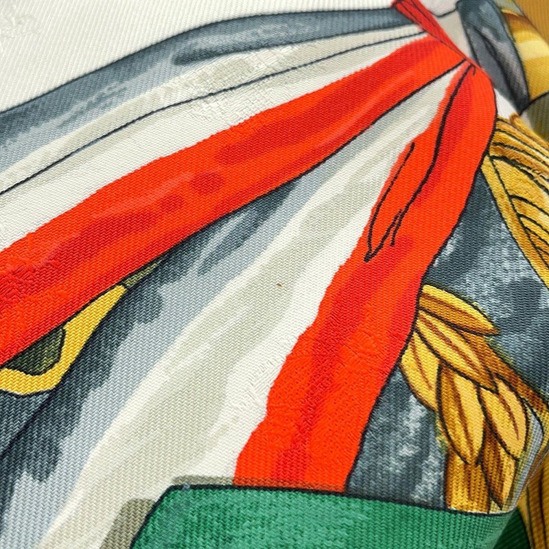 エルメス カレ90 ナポレオン NAPOLEON HERMES シルク スカーフ