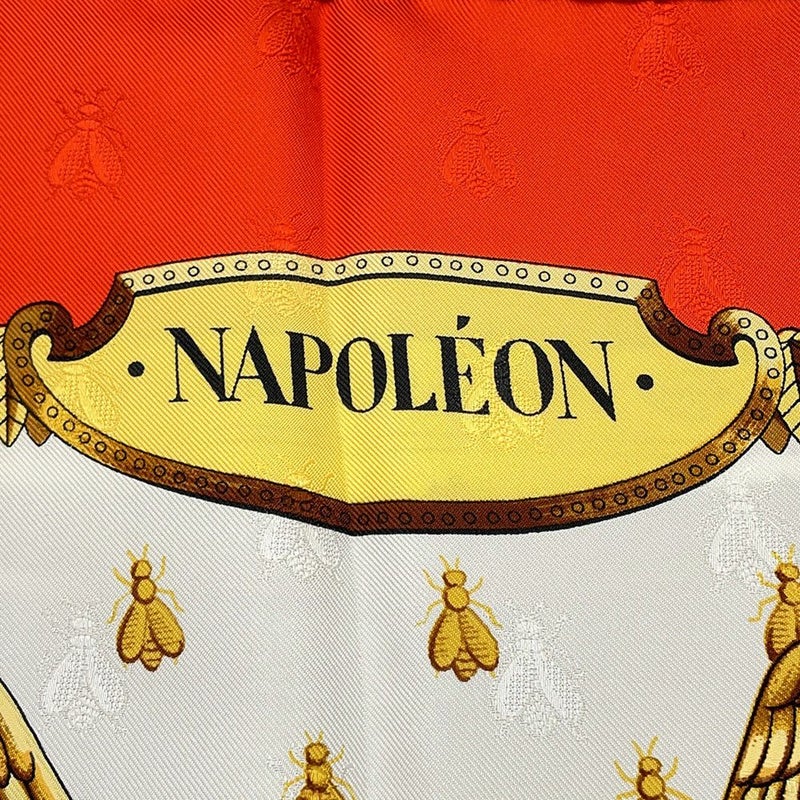 エルメス カレ90 ナポレオン NAPOLEON HERMES シルク スカーフ