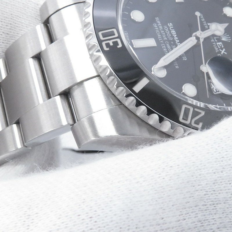 ロレックス サブマリーナ デイト ランダムシリアル ルーレット 116610LN ROLEX 腕時計 ウォッチ 黒文字盤