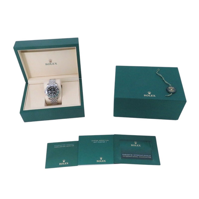 ロレックス GMTマスター2 126720VTNR ROLEX ランダムシリアル ルーレット 腕時計 ウォッチ 黒文字盤