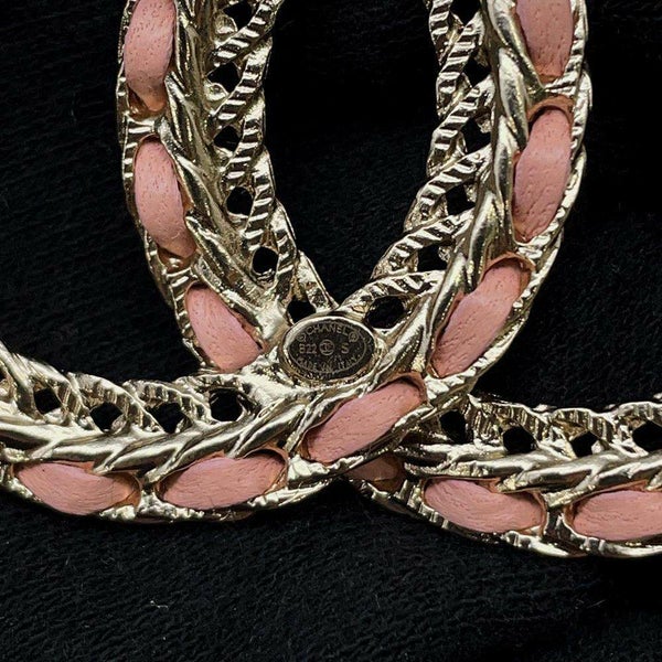 シャネル ブローチ ココマーク レザー B22 S CHANEL アクセサリー
