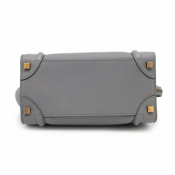 セリーヌ ハンドバッグ ラゲージ マイクロ ショッパー レザー 189793AQL CELINE バッグ