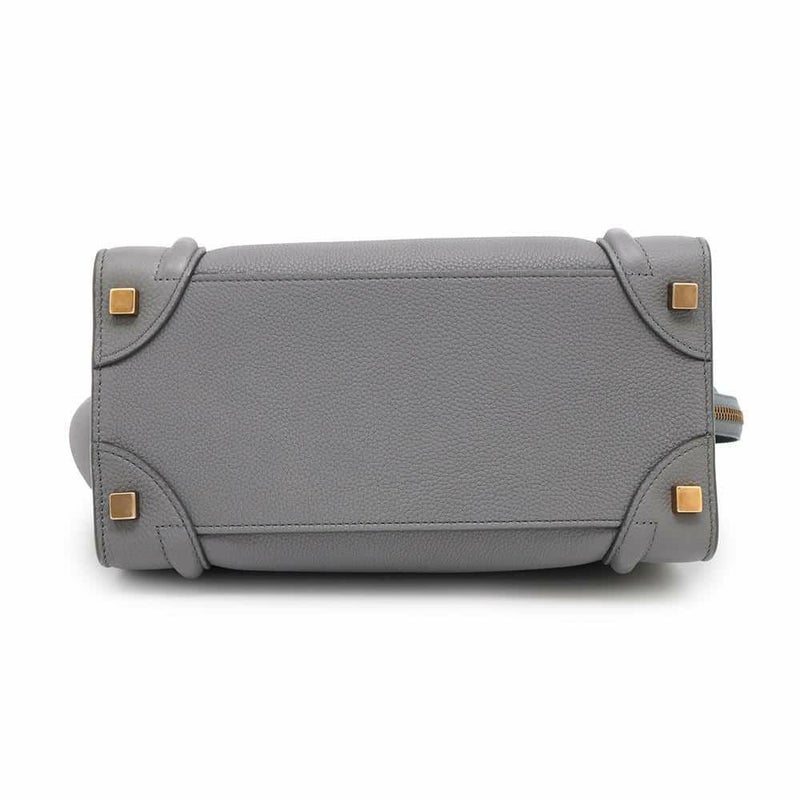 セリーヌ ハンドバッグ ラゲージ マイクロ ショッパー レザー 189793AQL CELINE バッグ