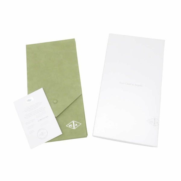 ヴァンクリーフ&アーペル ネックレス ヴィンテージ アルハンブラ シルバーオブシディアン K18PG VCARP7S700 2023年ホリデー