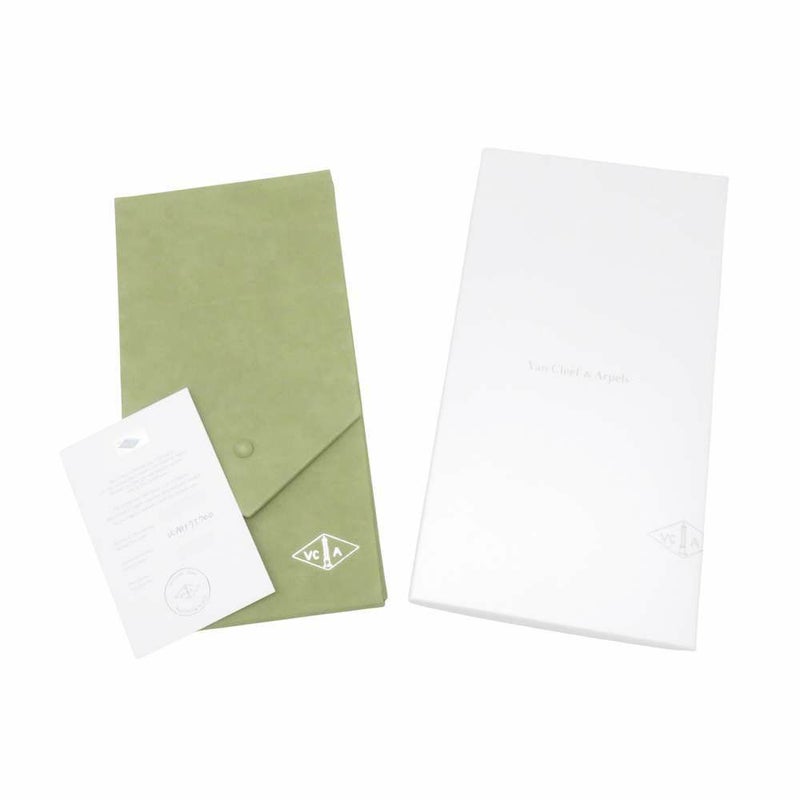 ヴァンクリーフ&アーペル ネックレス ヴィンテージ アルハンブラ シルバーオブシディアン K18PG VCARP7S700 2023年ホリデー