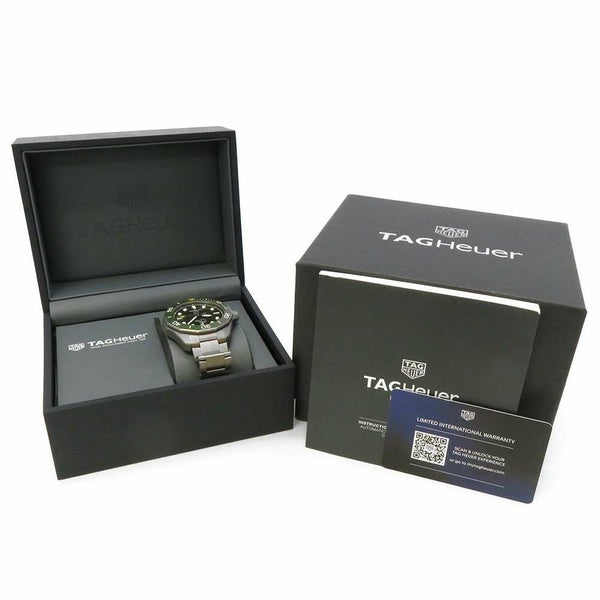 タグホイヤー アクアレーサープロフェッショナル 300 WBP208B.BF0631 TAG Heuer 腕時計 グリーン文字盤