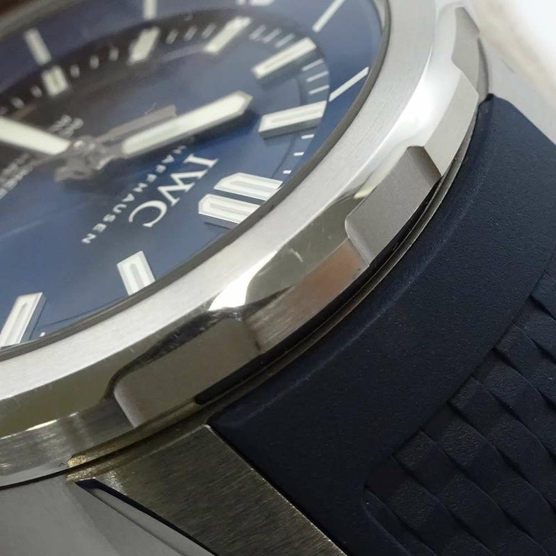 IWC アクアタイマー オートマティック IW328801 腕時計 ブルー文字盤