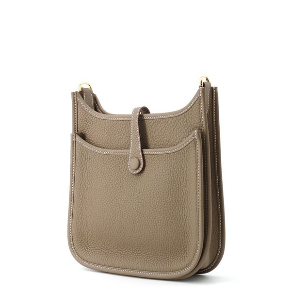 エルメス ショルダーバッグ エブリン3 23 エトゥープ/ゴールド金具 トリヨンクレマンス K刻印