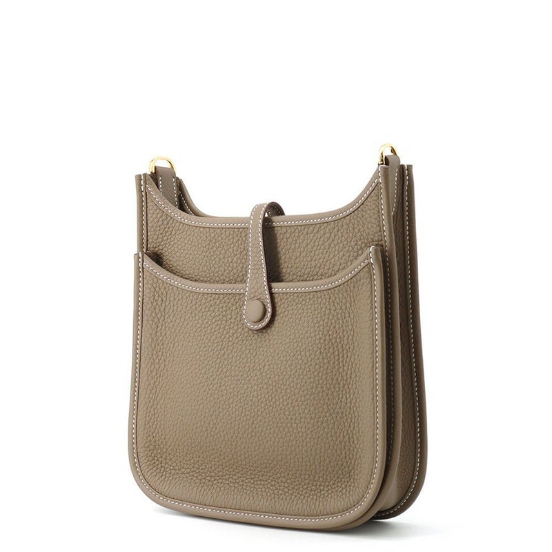 エルメス ショルダーバッグ エブリン3 23 エトゥープ/ゴールド金具 トリヨンクレマンス K刻印