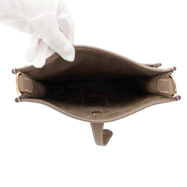 エルメス ショルダーバッグ エブリン3 23 エトゥープ/ゴールド金具 トリヨンクレマンス K刻印