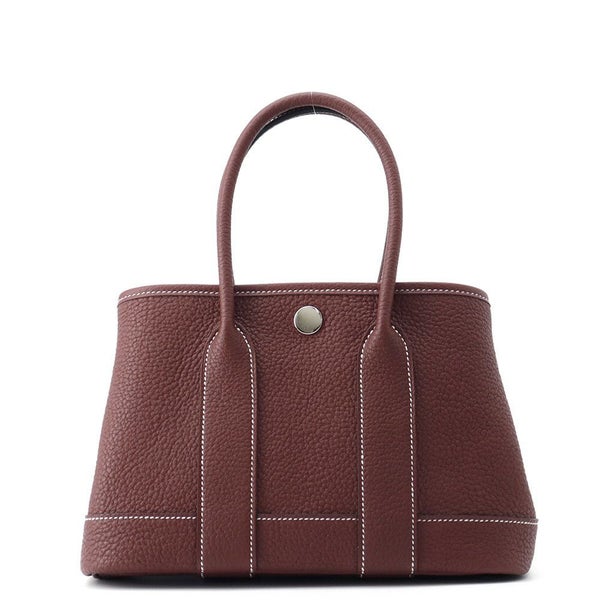 エルメス トートバッグ ネオ・ガーデン 23 ガーデンパーティ ルージュアッシュ/シルバー金具 ネゴンダ W刻印