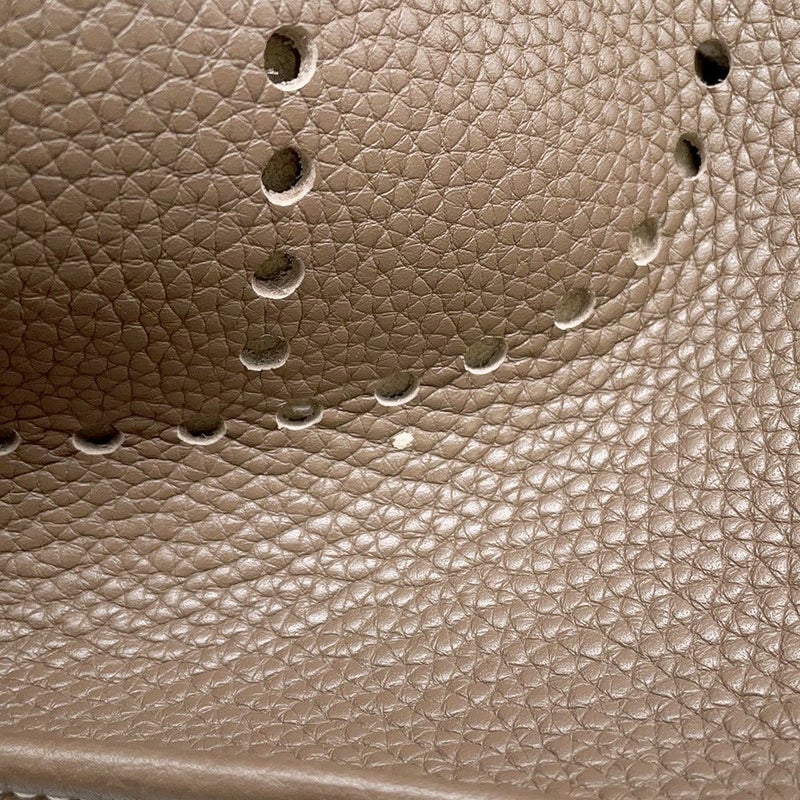 エルメス ショルダーバッグ エブリン3 GM エトゥープ/シルバー金具 トリヨンクレマンス T刻印