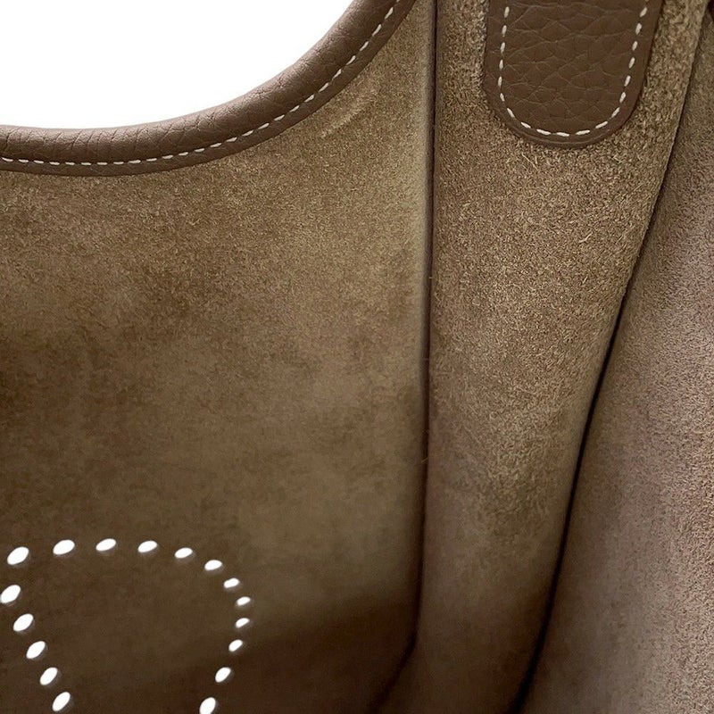 エルメス ショルダーバッグ エブリン3 GM エトゥープ/シルバー金具 トリヨンクレマンス T刻印