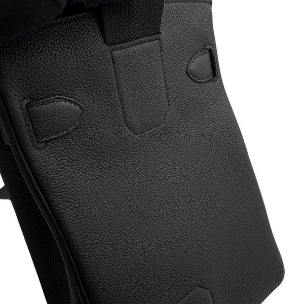 エルメス ボディバッグ ケリー アッカドPM プロン/シルバー金具 トゴ K刻印 HERMES メンズ 黒