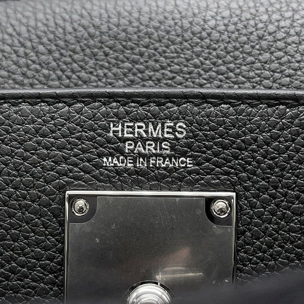 エルメス ボディバッグ ケリー アッカドPM プロン/シルバー金具 トゴ K刻印 HERMES メンズ 黒