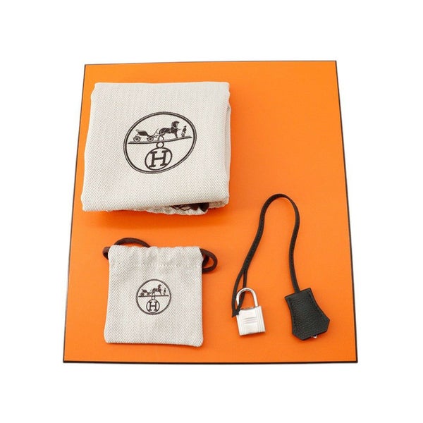 エルメス ボディバッグ ケリー アッカドPM プロン/シルバー金具 トゴ K刻印 HERMES メンズ 黒