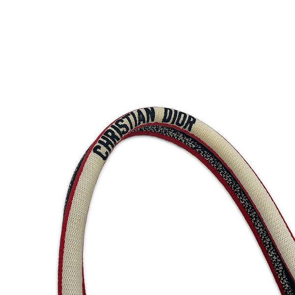 クリスチャン・ディオール トートバッグ アムールコレクション ブックトート ミディアム Christian Dior 白 黒