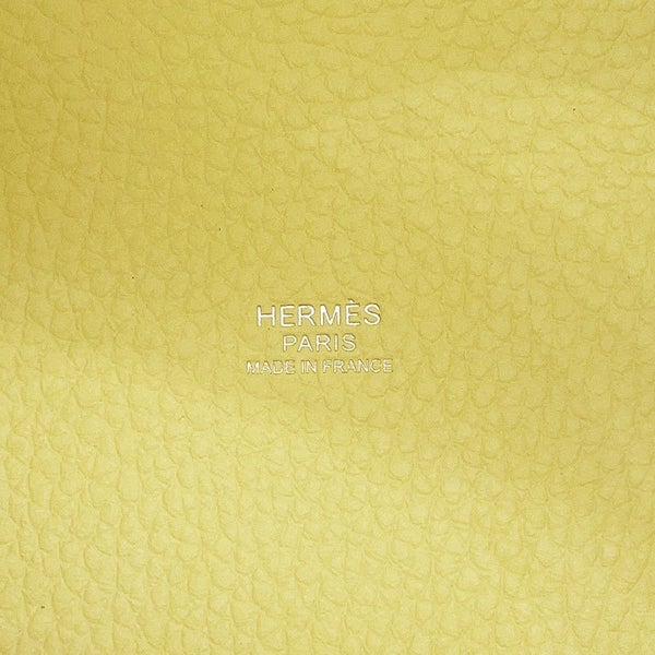 エルメス ハンドバッグ ピコタンロックPM リモンチェッロ/シルバー金具 トリヨンクレマンス W刻印