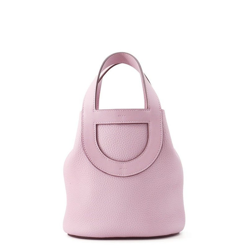 エルメス トートバッグ インザループ 18 モーブシルベストル/シルバー金具 トリヨンクレマンス B刻印