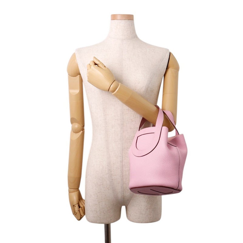 エルメス トートバッグ インザループ 18 モーブシルベストル/シルバー金具 トリヨンクレマンス B刻印