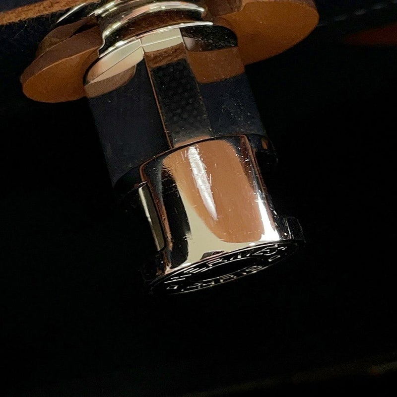 エルメス エールバッグジップPM ネイビー/ナチュラル/シルバー金具 トワルアッシュ/ヴァッシュハンター W刻印