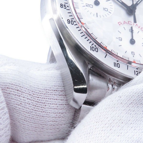 オメガ スピードマスター レーシング ミハエル・シューマッハ 限定4000本 3517.30 OMEGA 腕時計 シルバー文字盤