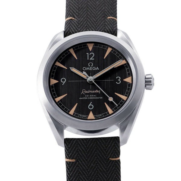 オメガ シーマスター レイルマスターコーアクシャル マスタークロノメーター 220.12.40.20.01.001 OMEGA 腕時計 黒文字盤
