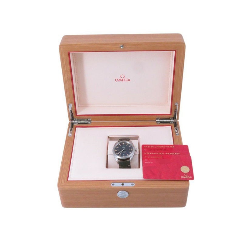 オメガ シーマスター レイルマスターコーアクシャル マスタークロノメーター 220.12.40.20.01.001 OMEGA 腕時計 黒文字盤