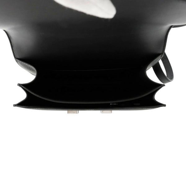 エルメス ミニ コンスタンス3 ミロワール ブラック/シルバー金具 エプソン K刻印 黒