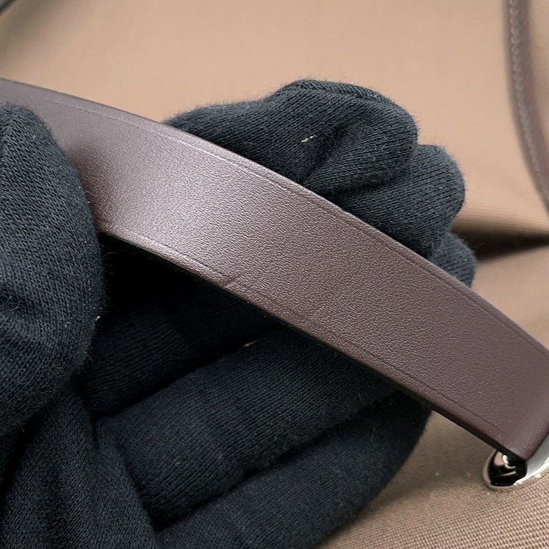 エルメス エールバッグジップPM アド  エトゥープ/シルバー金具 トワルオフィシエ/バッシュハンター Z刻印