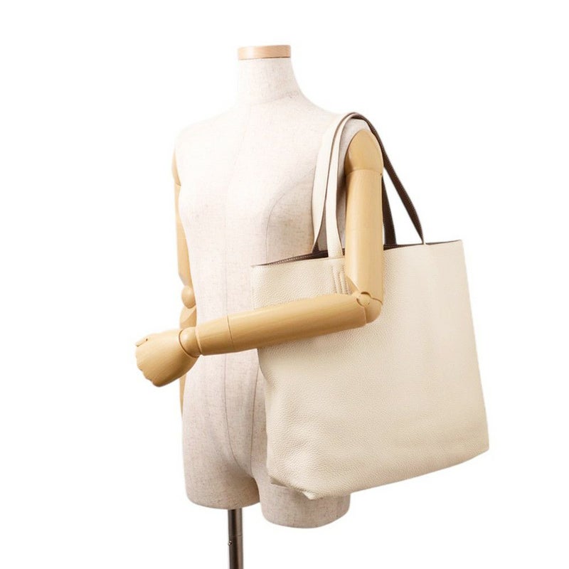 エルメス トートバッグ ドゥブルセンス36 クレ/エトゥープ トリヨンクレマンス Z刻印