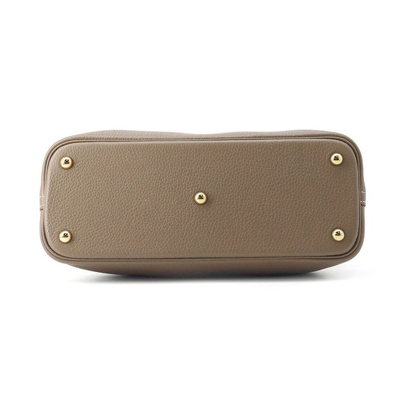 エルメス ハンドバッグ ボリード31 エトゥープ/ゴールド金具 トリヨンクレマンス U刻印 ２wayショルダー