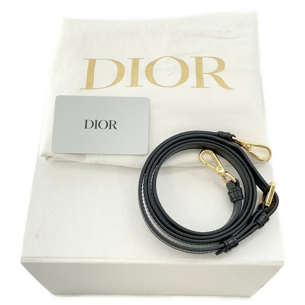 ディオール ハンドバッグ スモール ボストンバッグ ボックス レザー M8671UBEQ Christian Dior 2way 黒