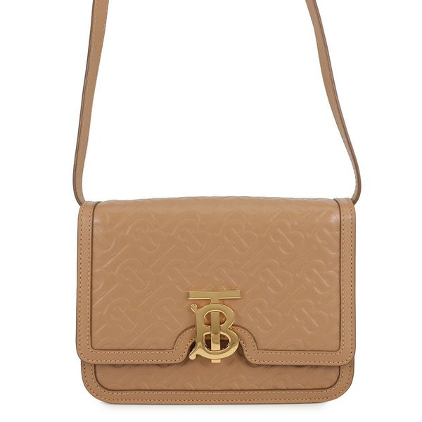 バーバリー ショルダーバッグ TBロゴ レザー BURBERRY