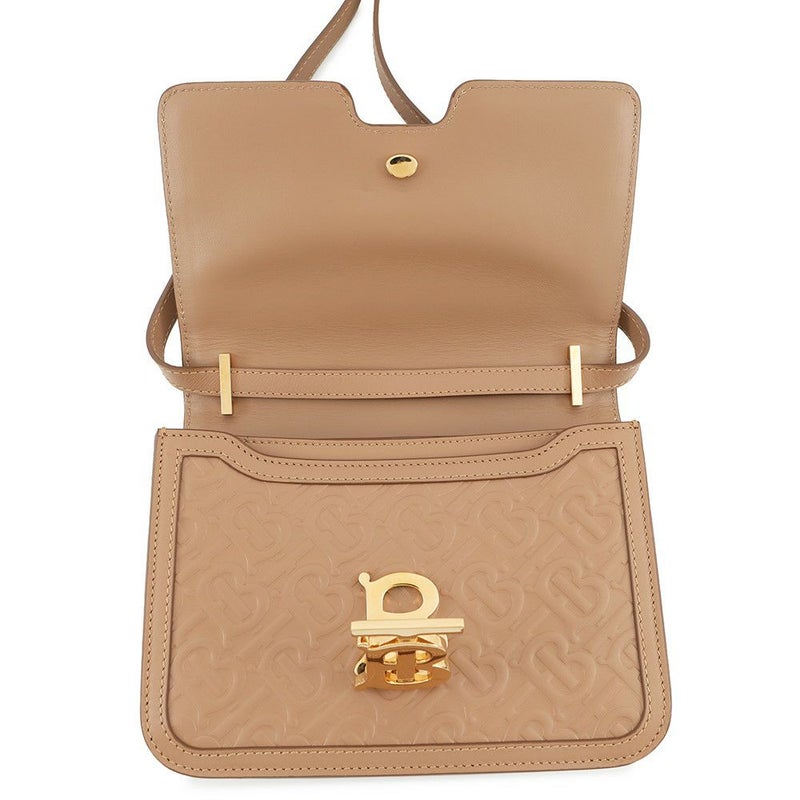 バーバリー ショルダーバッグ TBロゴ レザー BURBERRY