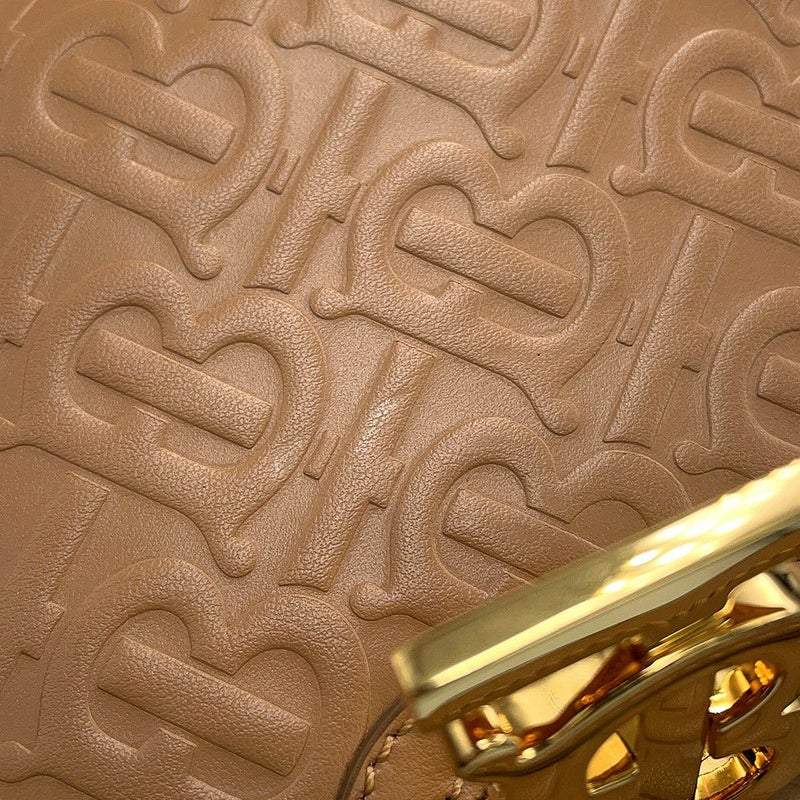 バーバリー ショルダーバッグ TBロゴ レザー BURBERRY