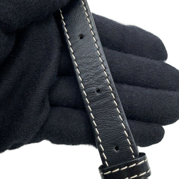 バーバリー ハンドバッグ ミニ ポケットバッグ キャンバス レザー 8039101 BURBERRY 2way 黒