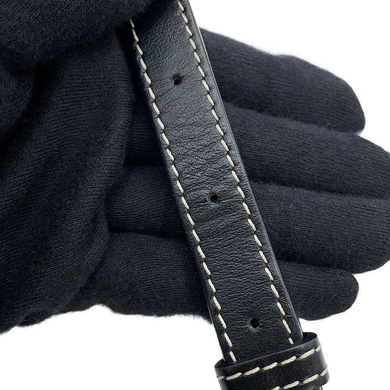 バーバリー ハンドバッグ ミニ ポケットバッグ キャンバス レザー 8039101 BURBERRY 2way 黒