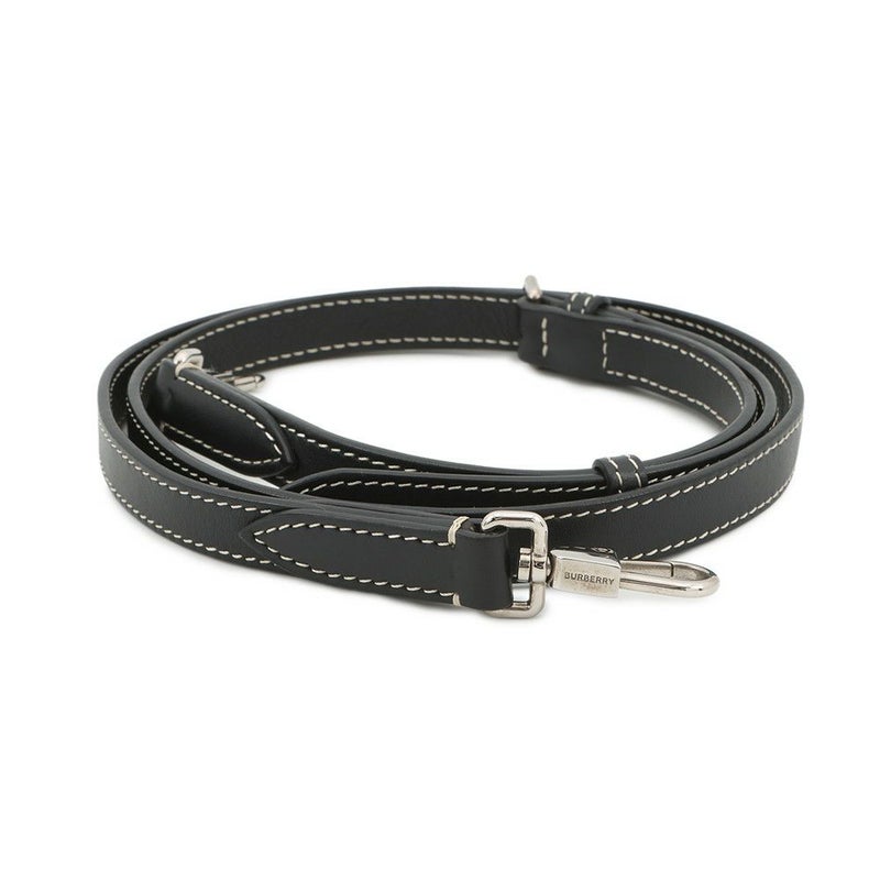 バーバリー ハンドバッグ ミニ ポケットバッグ キャンバス レザー 8039101 BURBERRY 2way 黒