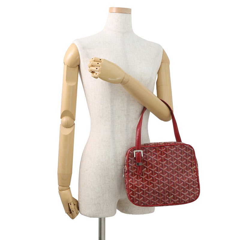 ゴヤール ハンドバッグ ヨナMM PVC レザー GOYARD