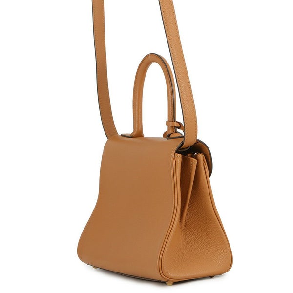 デルヴォー ハンドバッグ ブリヨン ミニ カーフレザー AA0406AAU024MDO Delvaux 2way ブラウン