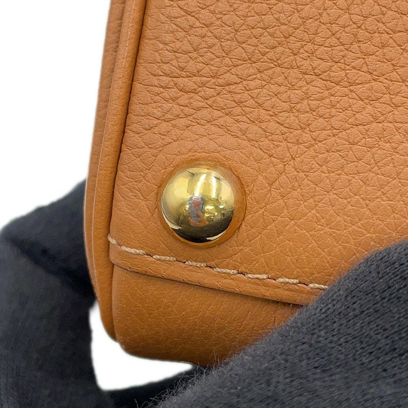 デルヴォー ハンドバッグ ブリヨン ミニ カーフレザー AA0406AAU024MDO Delvaux 2way ブラウン