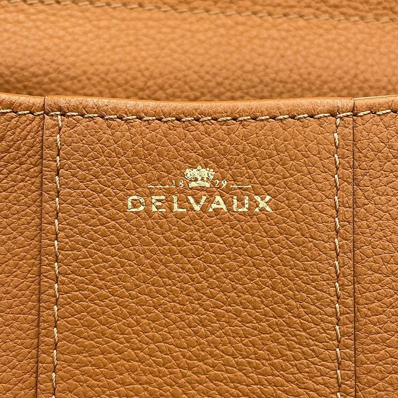 デルヴォー ハンドバッグ ブリヨン ミニ カーフレザー AA0406AAU024MDO Delvaux 2way ブラウン
